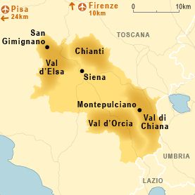 Valdichiana Valley of the Chiana